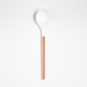 Ada White and Copper Spoon.
