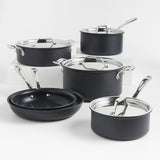 All-Clad ® HA1 Curated Hard-Anodized Non-Stick 10-Piece Cookware Set.