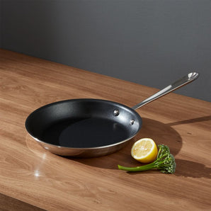 All-Clad ® d3 Pro Stainless Steel 9" Nonstick Egg Perfect Pan