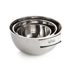 Tazón de acero inoxidable All-Clad®, juego de 3