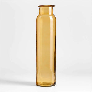 Amber Tall Vase.