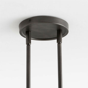 Andre Black Cone Pendant Light.