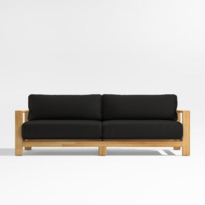 Anguilla Teak Outdoor Sofa with Cushions