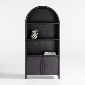 Annie Wood Storage Bookcase with Shelves by Leanne Ford