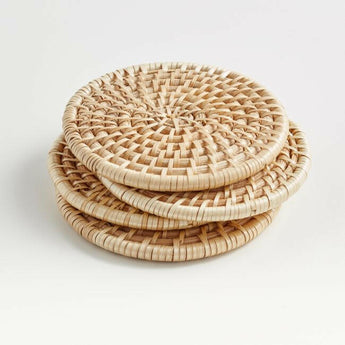 Artesia Natural Coasters Set of 4.