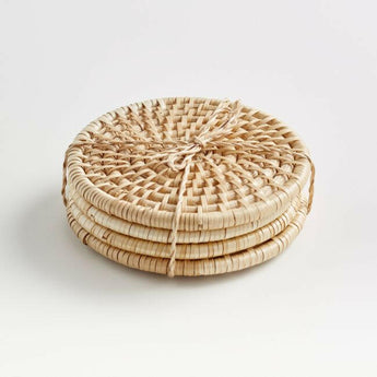 Artesia Natural Coasters Set of 4.