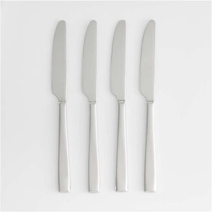 Aspen Mirror Dinner Knives, Set of 4