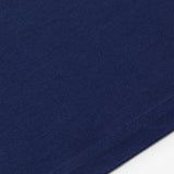 Aspen Deep Indigo Organic Cotton Placemat.