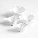 Aspen White Measuring Cups.