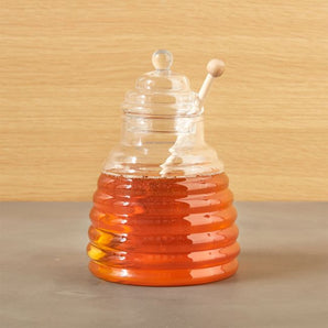 Bee Hive Honey Jar