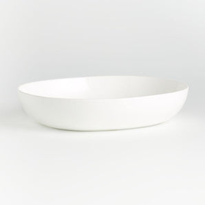 Cuenco para servir de porcelana de hueso ovalada Bennett