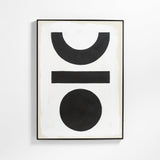 Black and White Balance, Wall Art 37"x51".