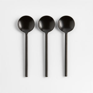 Minicucharas de metal para aperitivos, juego de 3