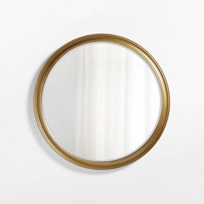 Brookhaven Metal Round Wall Mirror