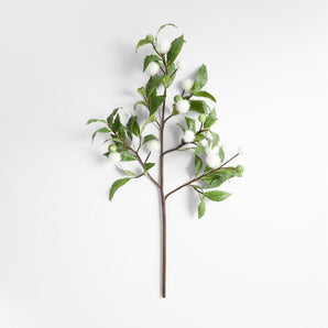 Faux Button Bush Stem