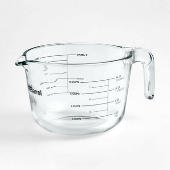 Crate & Barrel 8C Glass Measuring Cup.