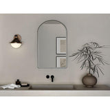 Edge Black Arch Medicine Cabinet 19.5"x31.5".