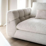 Cambria 96" Sofa White.