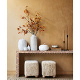 Faux Small Golden Leaf Branch.