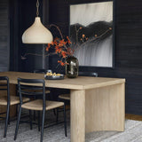 Lausen Natural Wood Dining Side Chair.