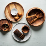 Tondo Acacia Chip and Dip.