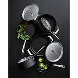 All-Clad ® HA1 Curated Hard-Anodized Non-Stick 10-Piece Cookware Set.
