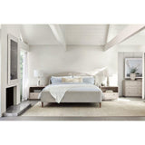 Brushed Organic Cotton Arctic Ivory King Bed Blanket.