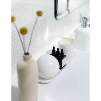 Eli White Ceramic Canister.