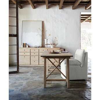 Haldeman Pine Wood Desk by Leanne Ford.