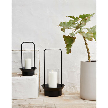 Morocco Black Metal Lantern.