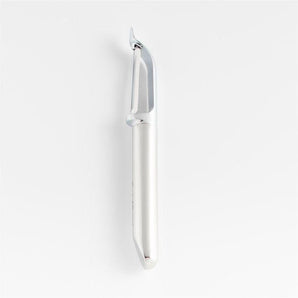Crate & Barrel Stainless Steel Straight Peeler.