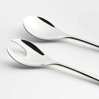 Caesna Mirror Salad Servers, Set of 2.