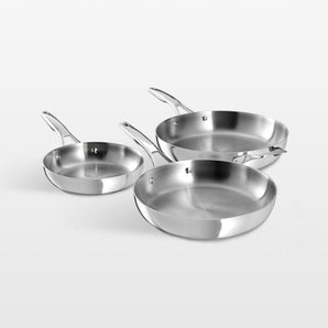 Calphalon ® Premier Stainless Steel Fry Pans Set