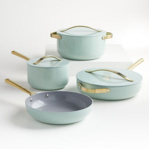 Caraway ® Silt Green 12-Piece Non-Stick Ceramic Cookware Set