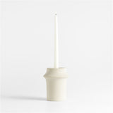 Carter Sandstone Taper/Pillar Candle Holder 6".