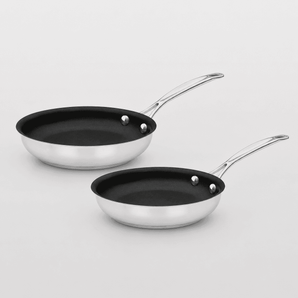 Cuisinart 9-Inch & 11-Inch Skillet Set – Stainless Steel