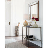 Clairemont Demilune Console Table.