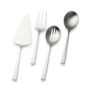 Clark Satin 4-Piece Serving Set