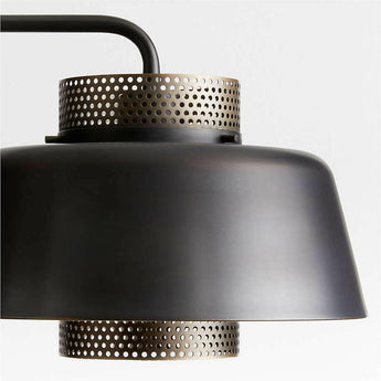 Colin Perforated Metal 2-Light Pendant.