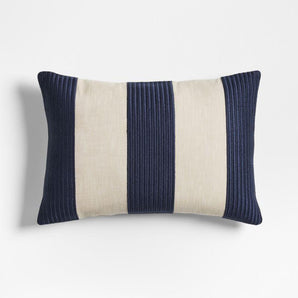 Como Cotton Embroidered Throw Pillow