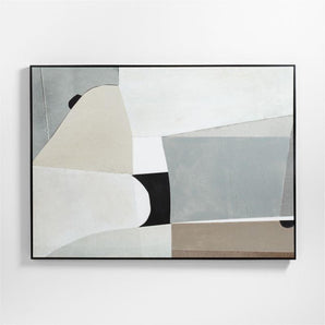 "Composition of Neutrals" Reproduction Framed Wall Art Print