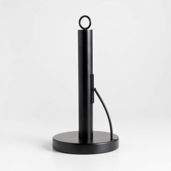 Cora Iron Paper Towel Holder with Tension Arm.