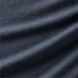 Cozysoft Organic Jersey Midnight Navy King Bed Sheet Set.