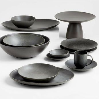 Craft Charcoal Appetizer Plate.