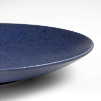 Craft Indigo Stoneware Coupe Dinner Plate.