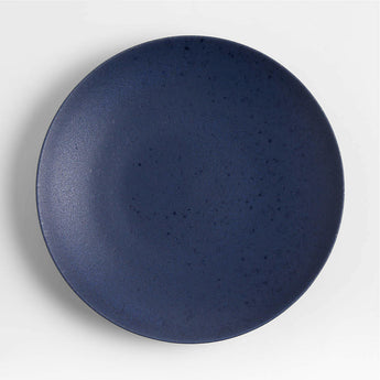Craft Indigo Stoneware Coupe Dinner Plate.