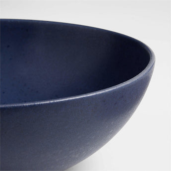Craft Indigo Medium Stoneware Serving Bowl.
