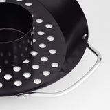 Crate & Barrel Outdoor Double Non-Stick Chicken Roaster Pan.