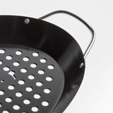 Crate & Barrel Outdoor Double Non-Stick Chicken Roaster Pan.
