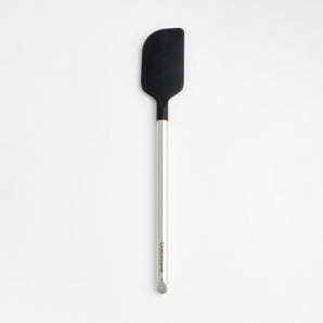 Crate & Barrel Silicone and Stainless Steel Scraper Spatula